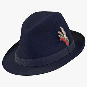 fedora hat 2 blue max