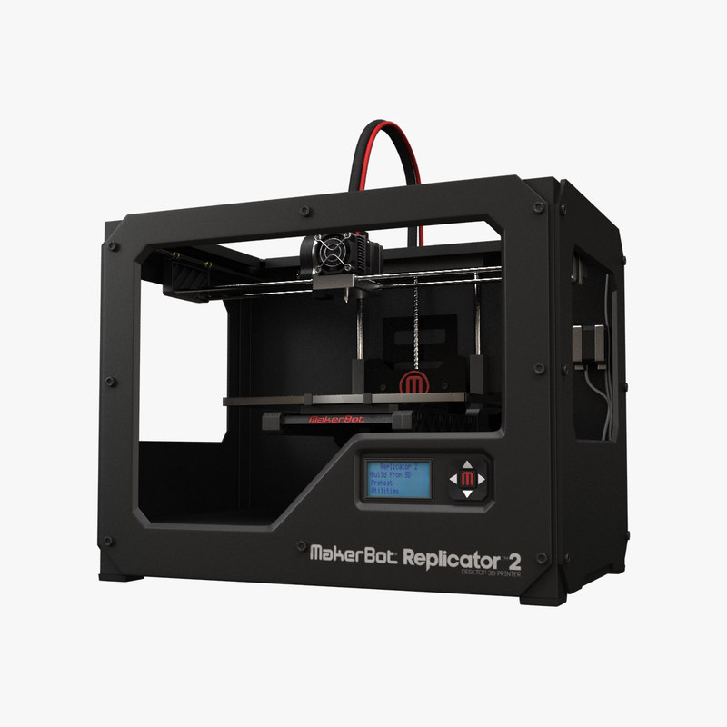 Makerbot Replicator 2 3d Model