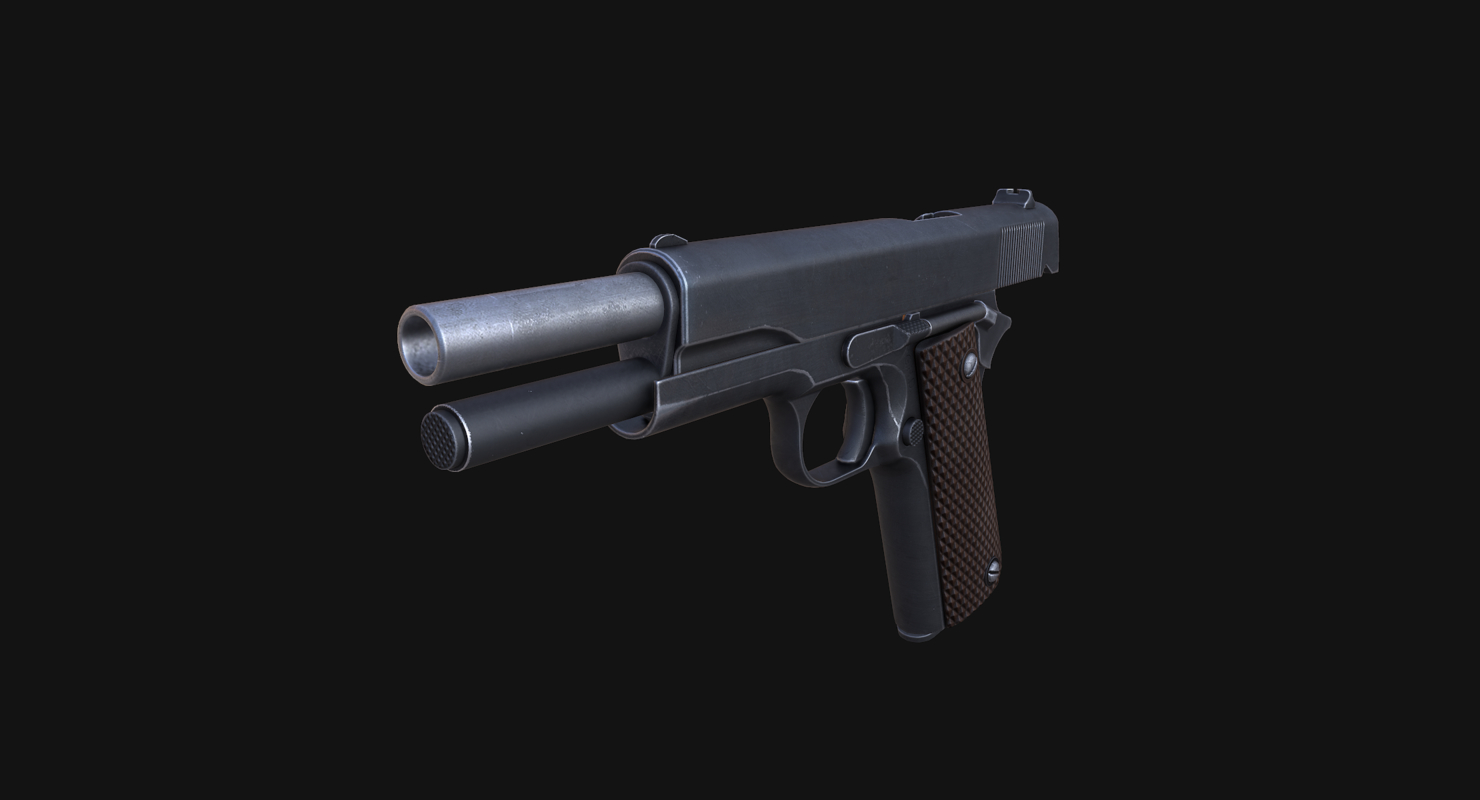 3d m1911 pistol