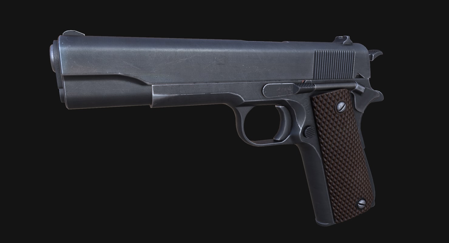 3d M1911 Pistol