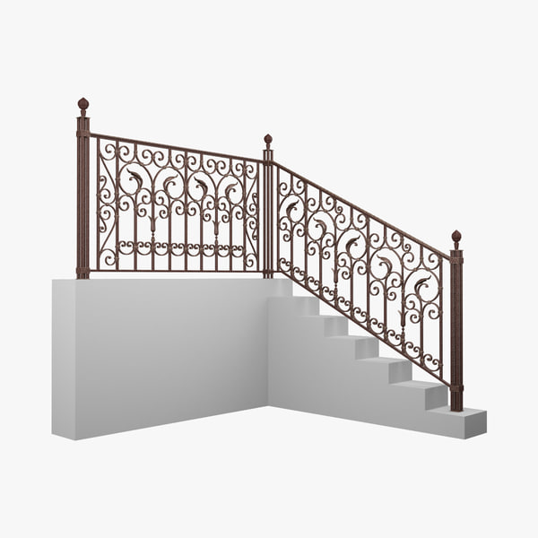 Railing 3ds Max Models for Download | TurboSquid