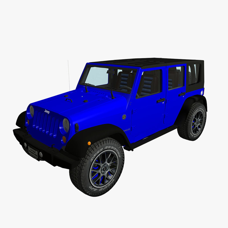 Jeep wrangler 3d