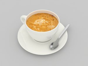 3d model cappuccino