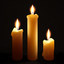 melted candles 3d model