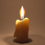 melted candles 3d model