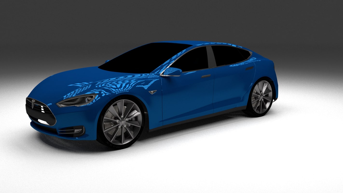 Tesla 3d model