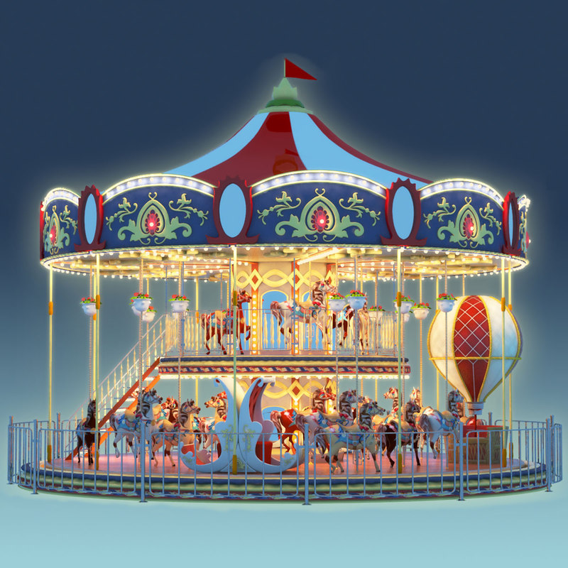 3d carousel