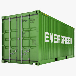 3ds max cargo container