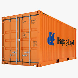 cargo container 3d max