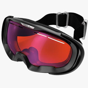 ski goggles 3d model