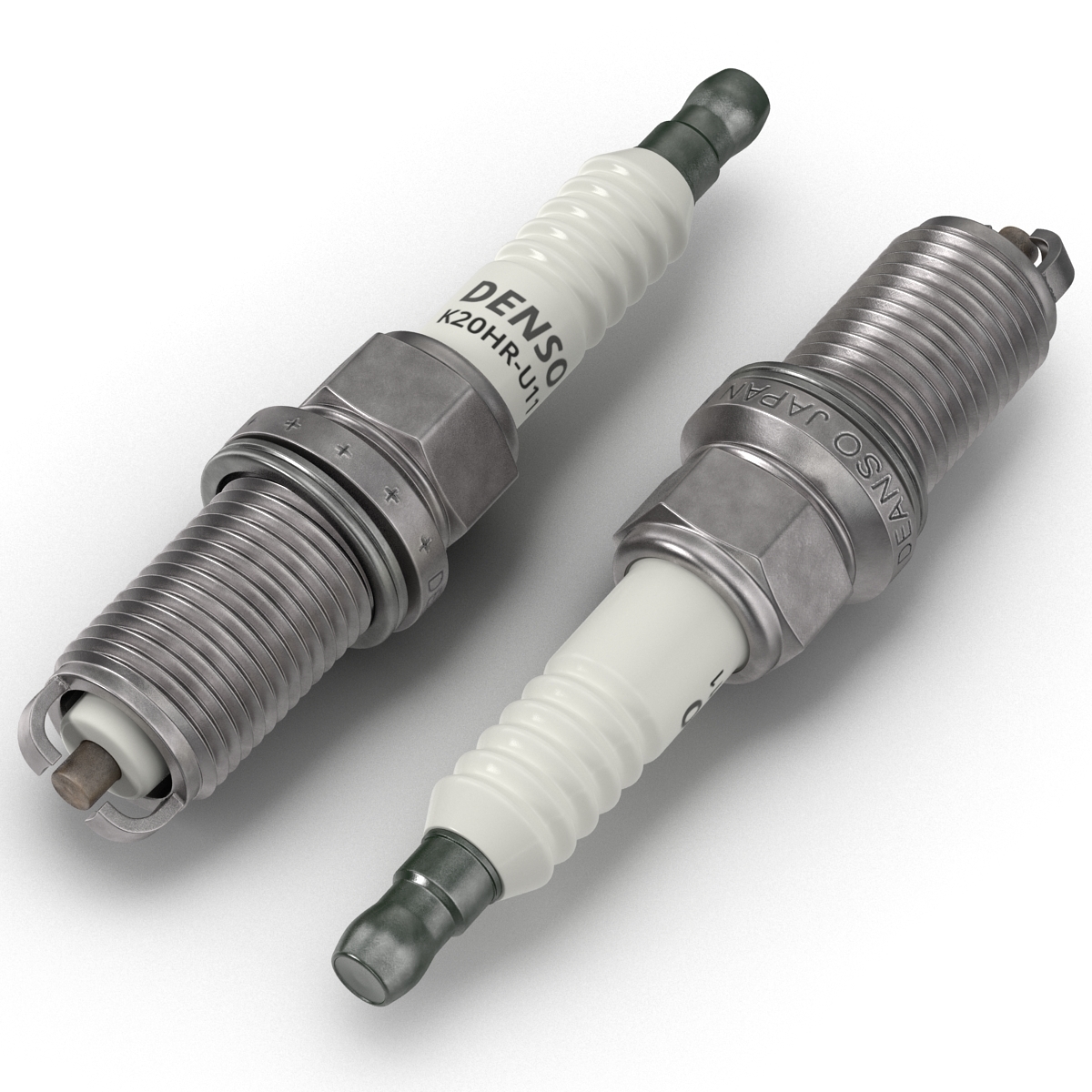 spark plug dual electrode 3d model