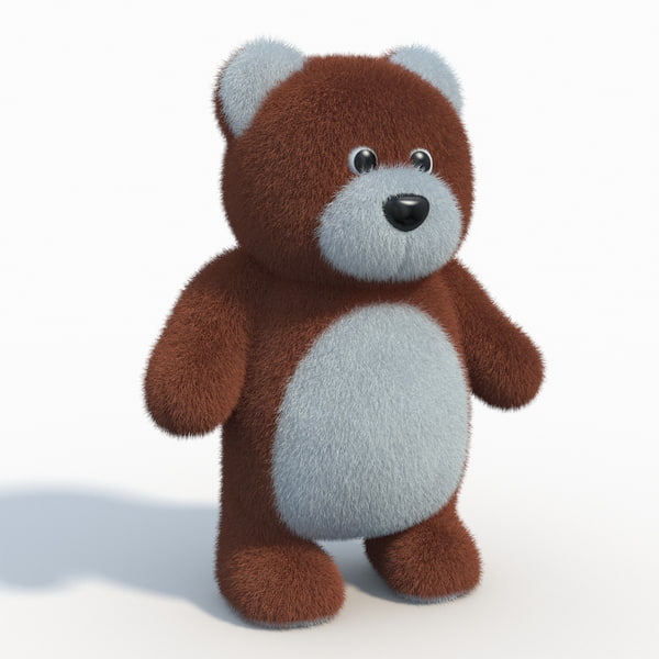 realistic teddy bear