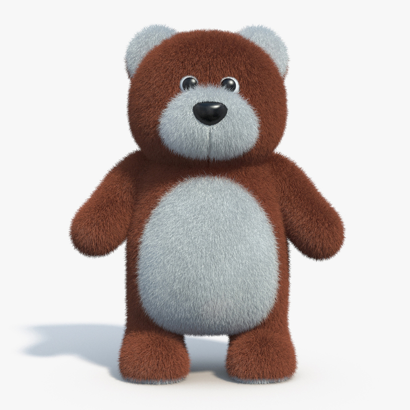 realistic teddy bear