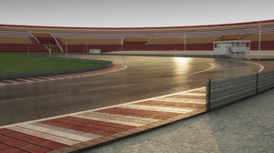 car racing track 3ds