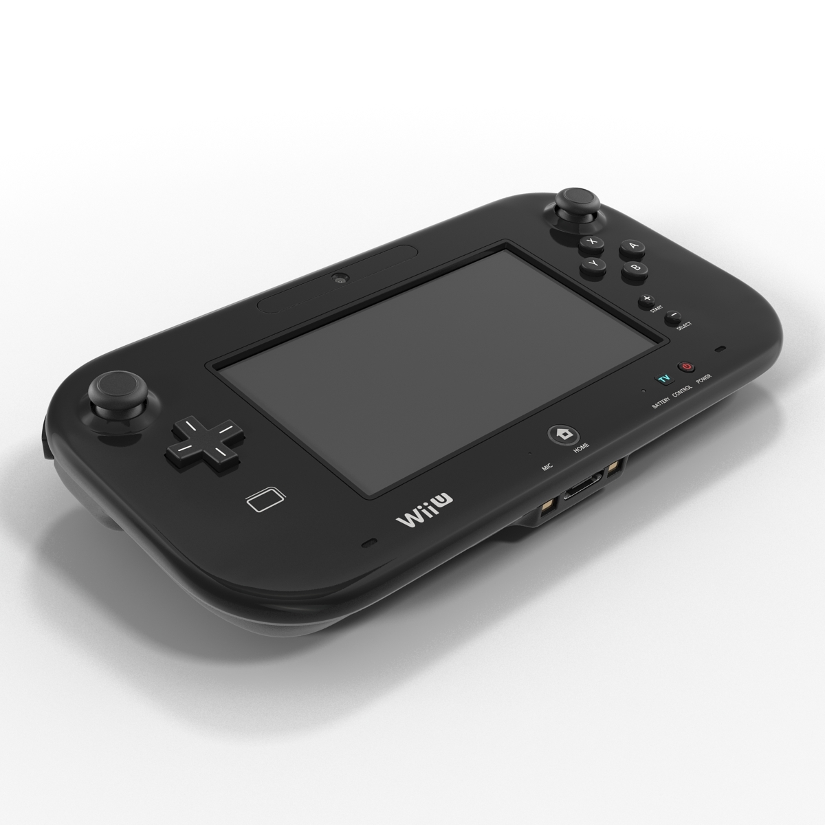 3d model nintendo wii u set