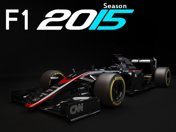 3d F1 Mclaren Honda