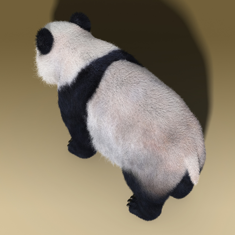 fur real plum panda