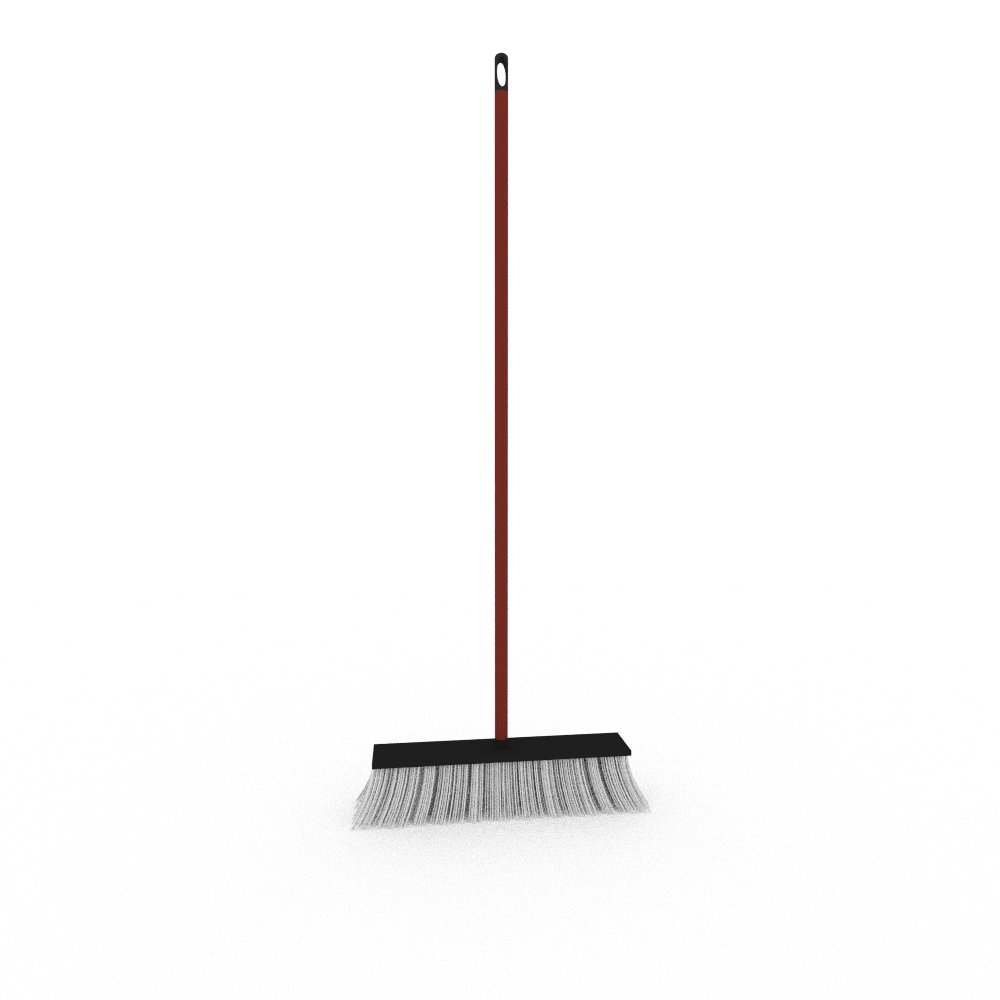 broom besom equipment 3d model