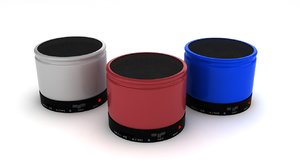 bluetooth speaker 3d 3ds