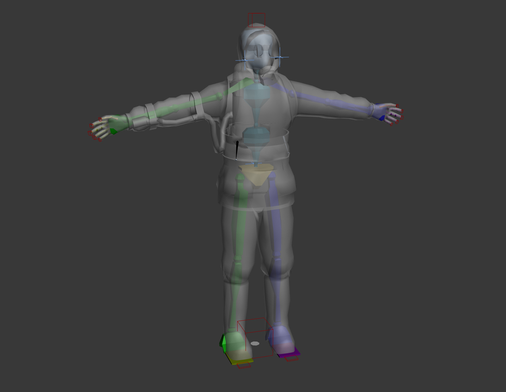 3d exterminator character model