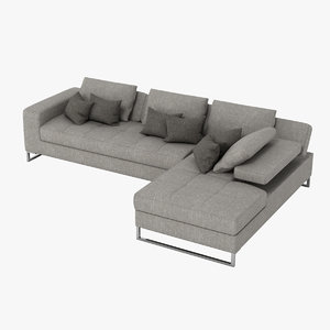 3d model couch sofa