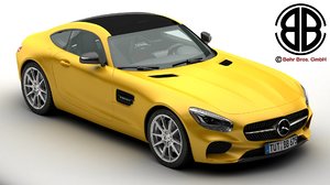 mercedes amg gt 2015 3ds