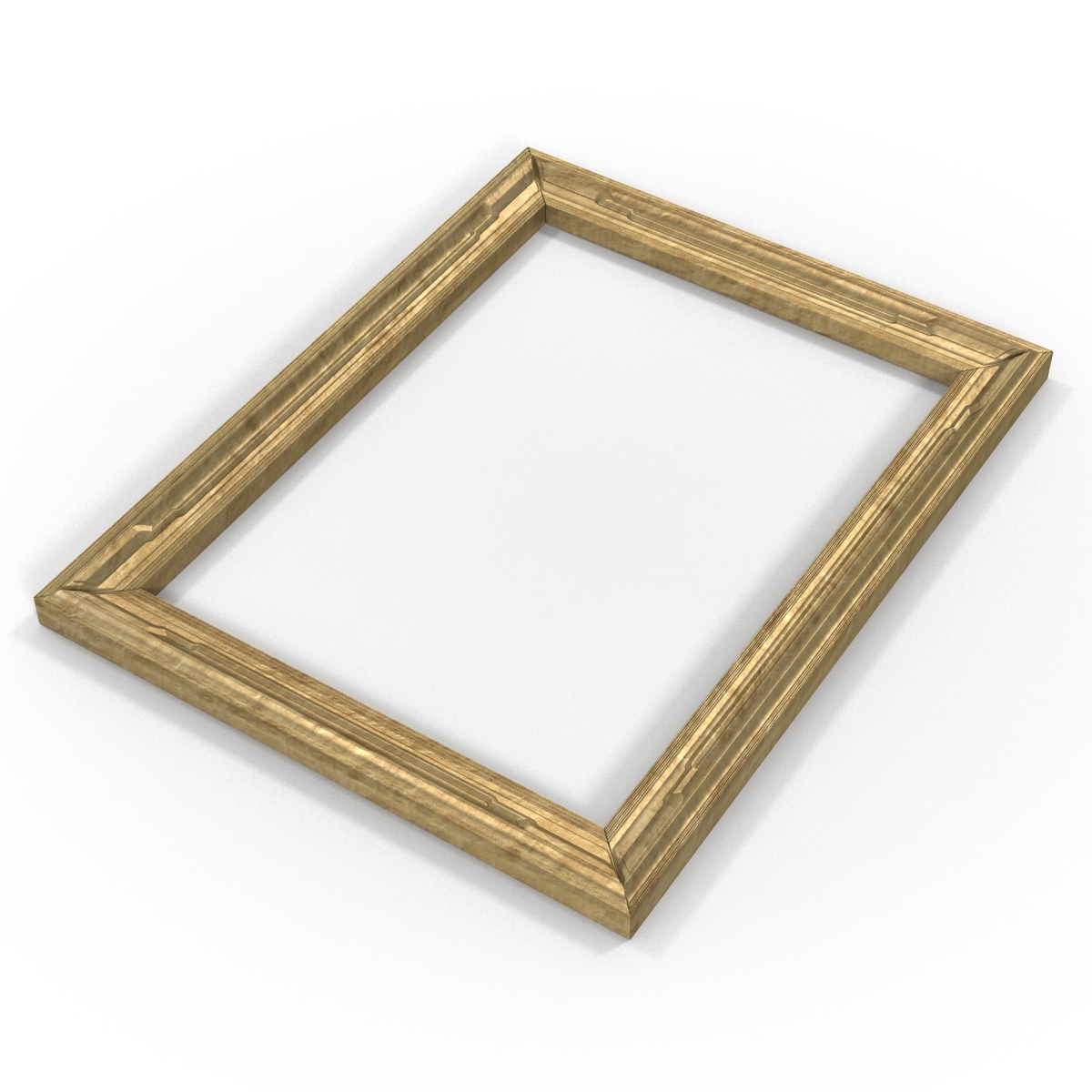 镀金画框23d模型