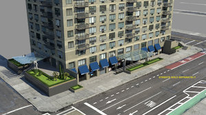 3d model nyc apartment building