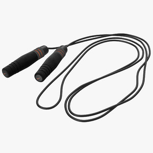 3d exercise jump rope 3 model