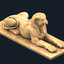 3d model of ancient egyptian egypt statues