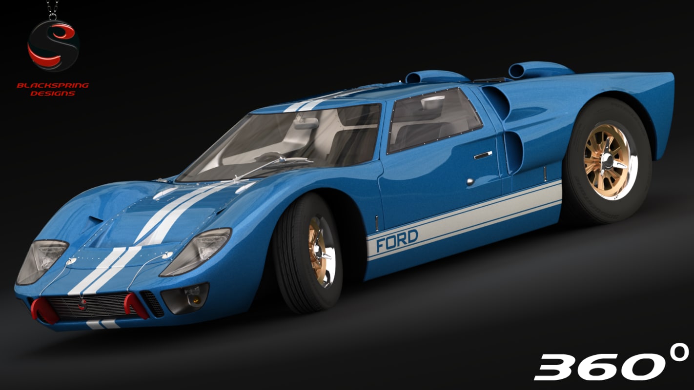 3d Gt40 1966 7445