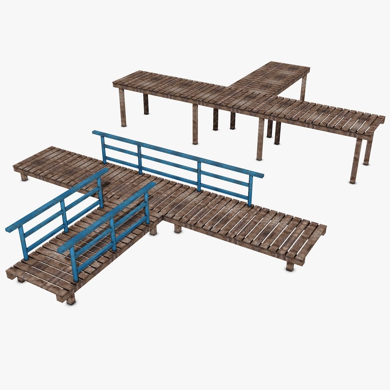 wooden platforms