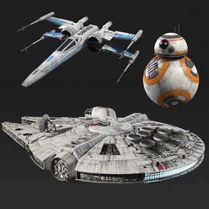 3d model of star wars new