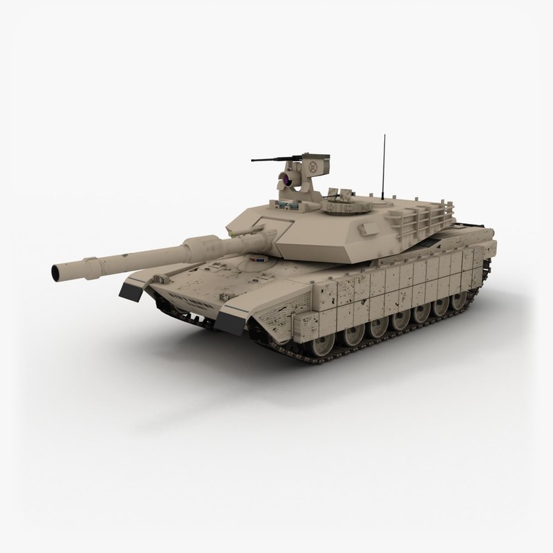 m1a2 abrams 3d model