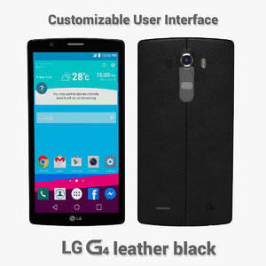 3d model lg g4 leather