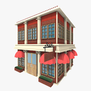 stylized building max