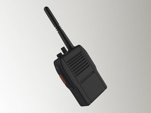 3d model walkie talkie