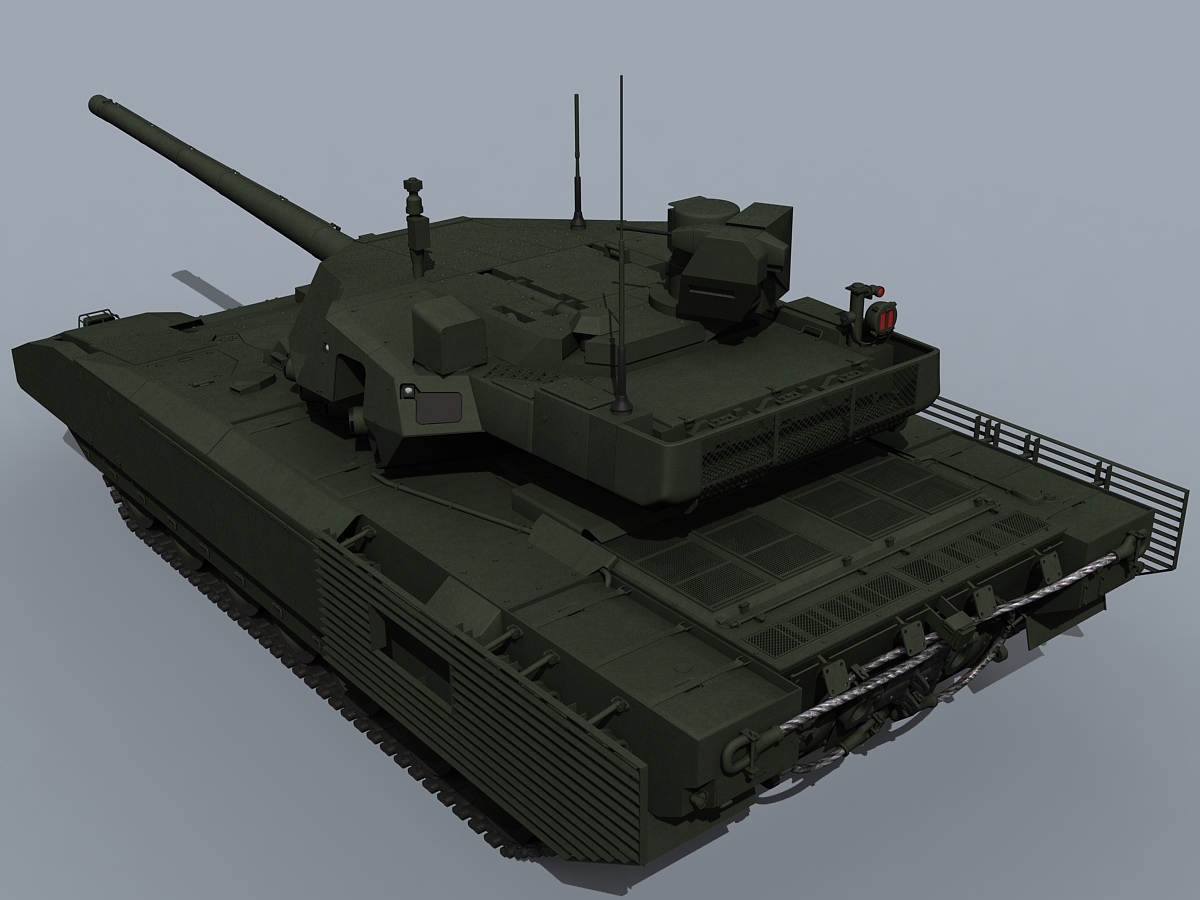 3d T 14 Russian Tank Armata