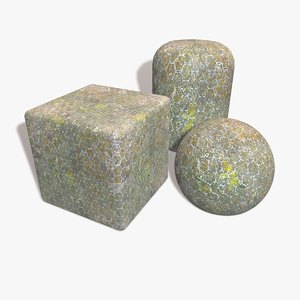 Hexagon Moss Floor Grid