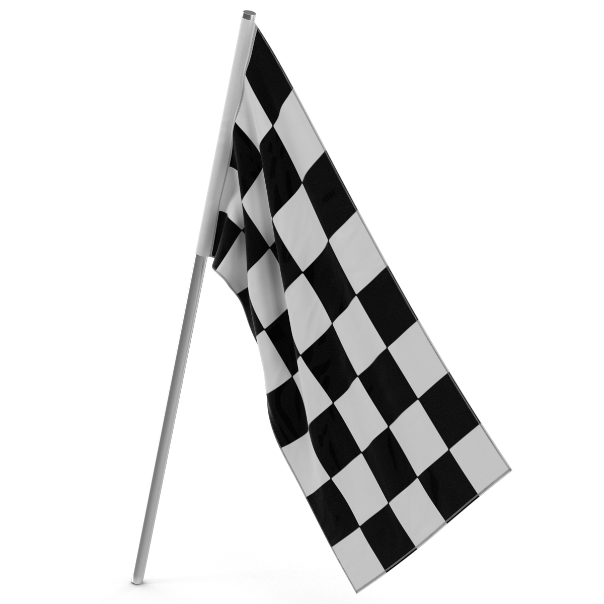 赛车旗帜33d模型