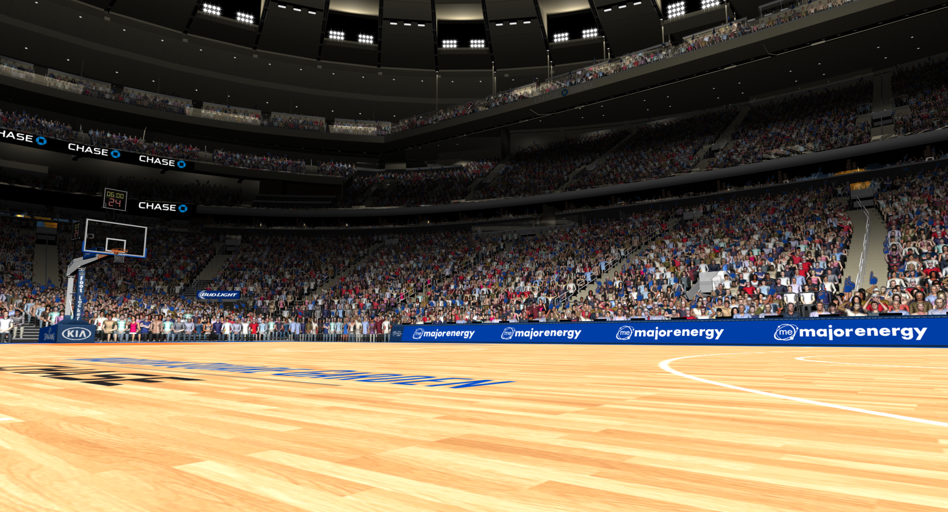 3d madison arena msg basketball model