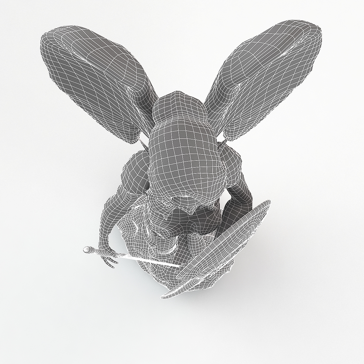 statue elf girl 3d max