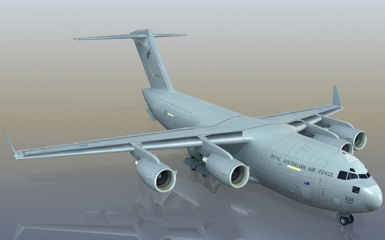 C Globemaster Iii Raaf D Model