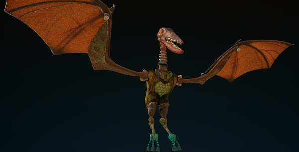 pterodactyl 3d google