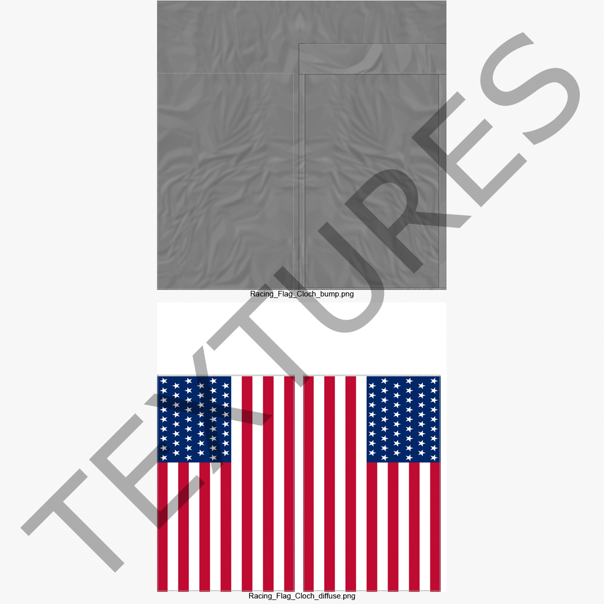 max american flag modeled