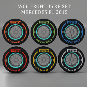 3d c4d pirelli tyre w06