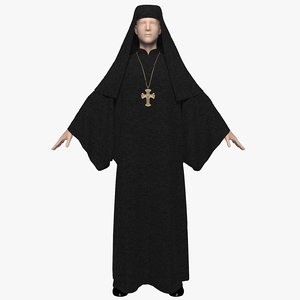 3d dress priest