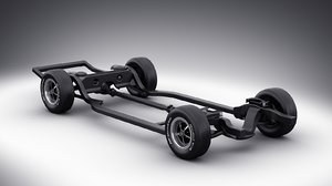 car chassis 3d model