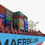 max container ship boat