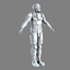 sci-fi armor male character 3d 3ds